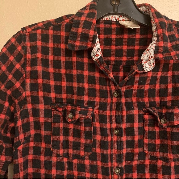 Red Plaid Shirt - Picture 2 of 6
